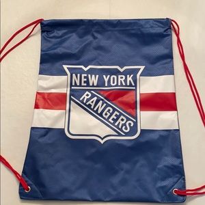 New York Rangers Drawstring Backpack NHL Hockey